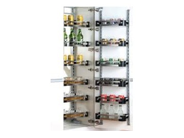 Tủ đồ khô cánh mở Inox hộp 304 cao cấp 6 tầng,12 rổ